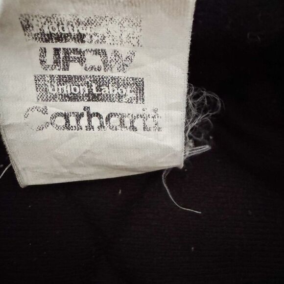 Carhartt J140 Brown Duck Quilted Flannel Jacket 4XL Union Made USA Vintage - Picture 3 of 11